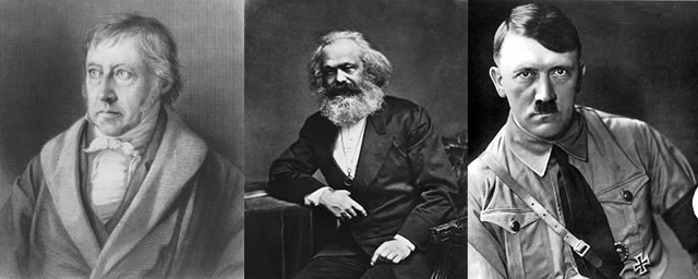 Hegel,Marx e Hitler