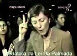 Alborghetti mandando um recadinho para Maria do Rosário