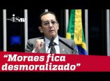 Jorge Kajuru afirma que Moraes ficou desmoralizado