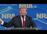 Donald Trump – “Não entregaremos as nossas armas”