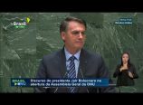Discurso histórico de Bolsonaro na 74ª Assembleia Geral da ONU