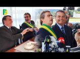 Bolsonaro e Carioca tiram onda com a imprensa